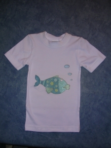 Tee-shirt Poisson : Transfert sur tee-shirt -  - 