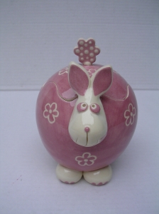 Boite Lapin : Hauteur : 18 cm - Prix : 40 €