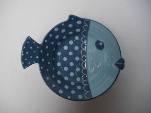 Assiette Poisson : Diamètre : 20 cm - Prix : 35 €