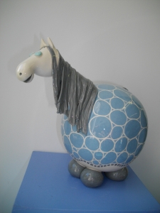 Cheval : Hauteur : 18 cm - Prix : 50 €