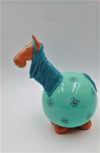 Cheval : Hauteur : 18 cm - Prix : 50 €