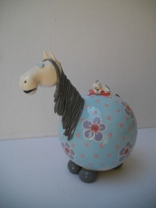 Cheval : Hauteur : 18 cm - Prix : 60 €