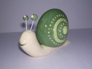 Escargot : Hauteur : 12 cm - Prix : 35 €