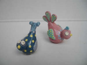 Oiseau : Hauteur : 8 cm - Prix : 20 €