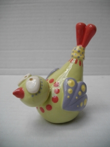 Oiseau : Hauteur : 8 cm - Prix : 20 €