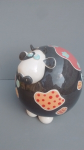 Vache : Hauteur : 18 cm - Prix : 50 €