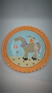 Plat Cheval : Diamètre: 35 cm - Prix: 70 €